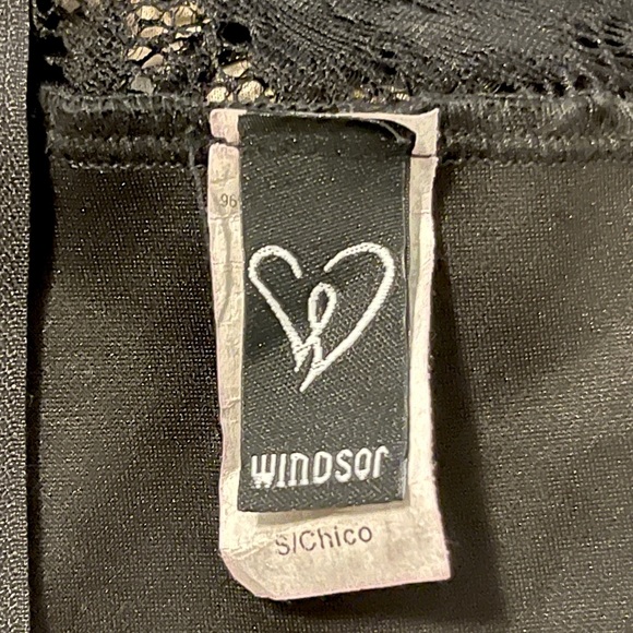 Windsor Black Halter Lace Top Pant Jumpsuit - Picture 9 of 9